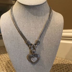 Lia Sophia Statement Heart Necklace